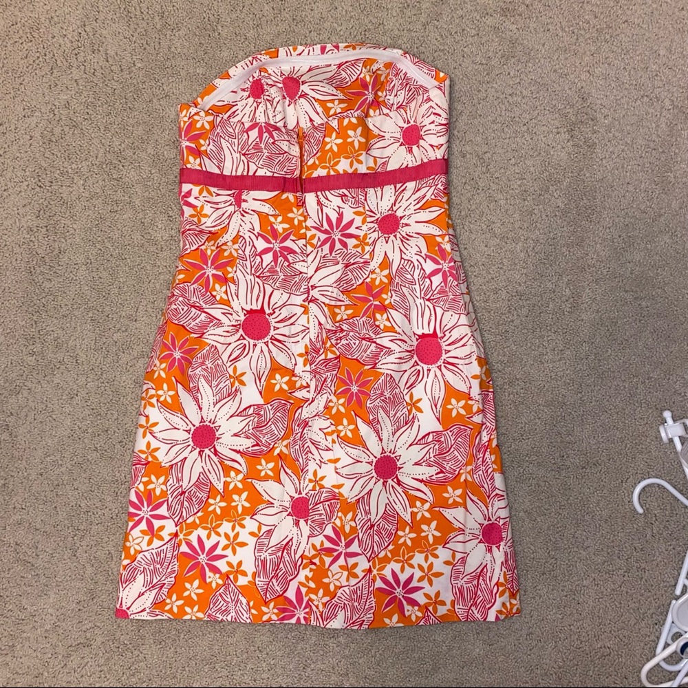 Lilly Pulitzer Strapless Dress